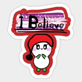 Snowman monster Lumi1 Sticker